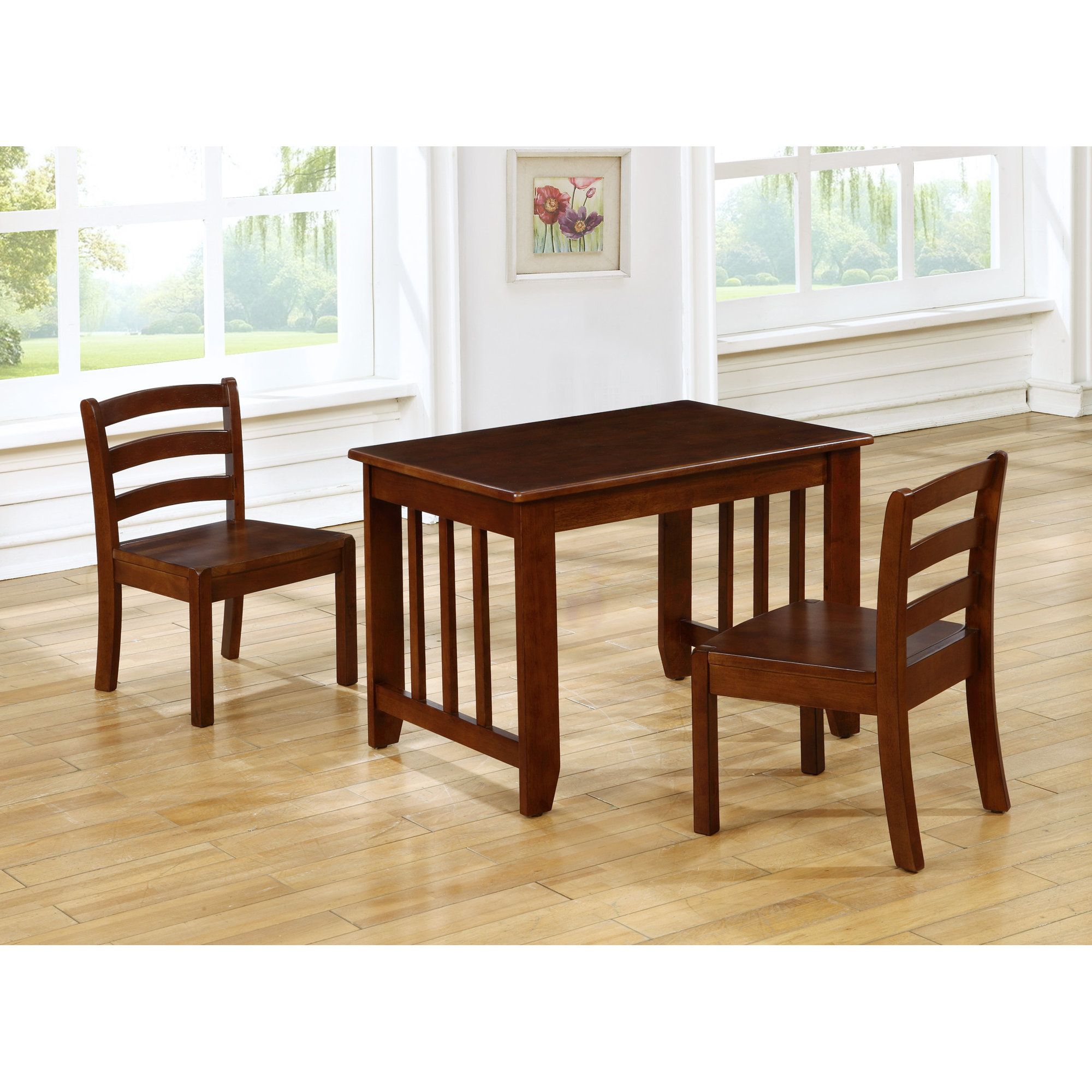 eHemco Kids 3 Piece Writing Table and Chair Set eBay