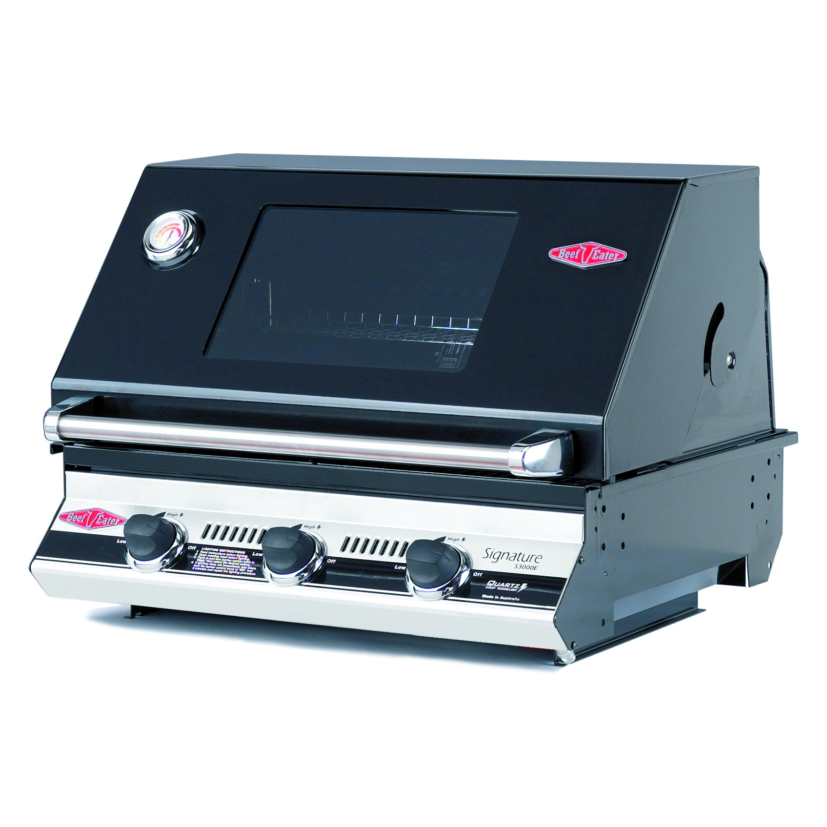 BeefEater Signature Series BBQ 3Burner BuiltIn Propane Gas Grill eBay