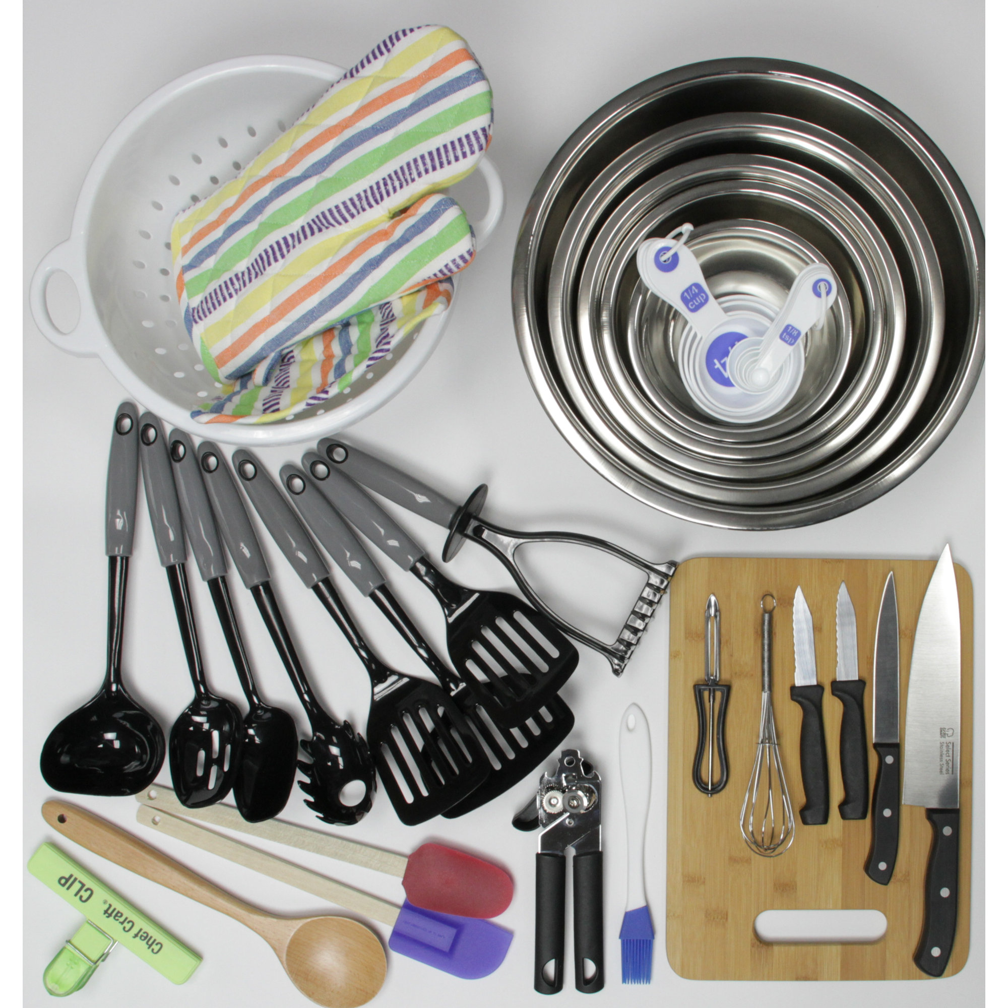 Chef Craft 41Piece My First Kitchen Starter Pack for Weddings Utensil