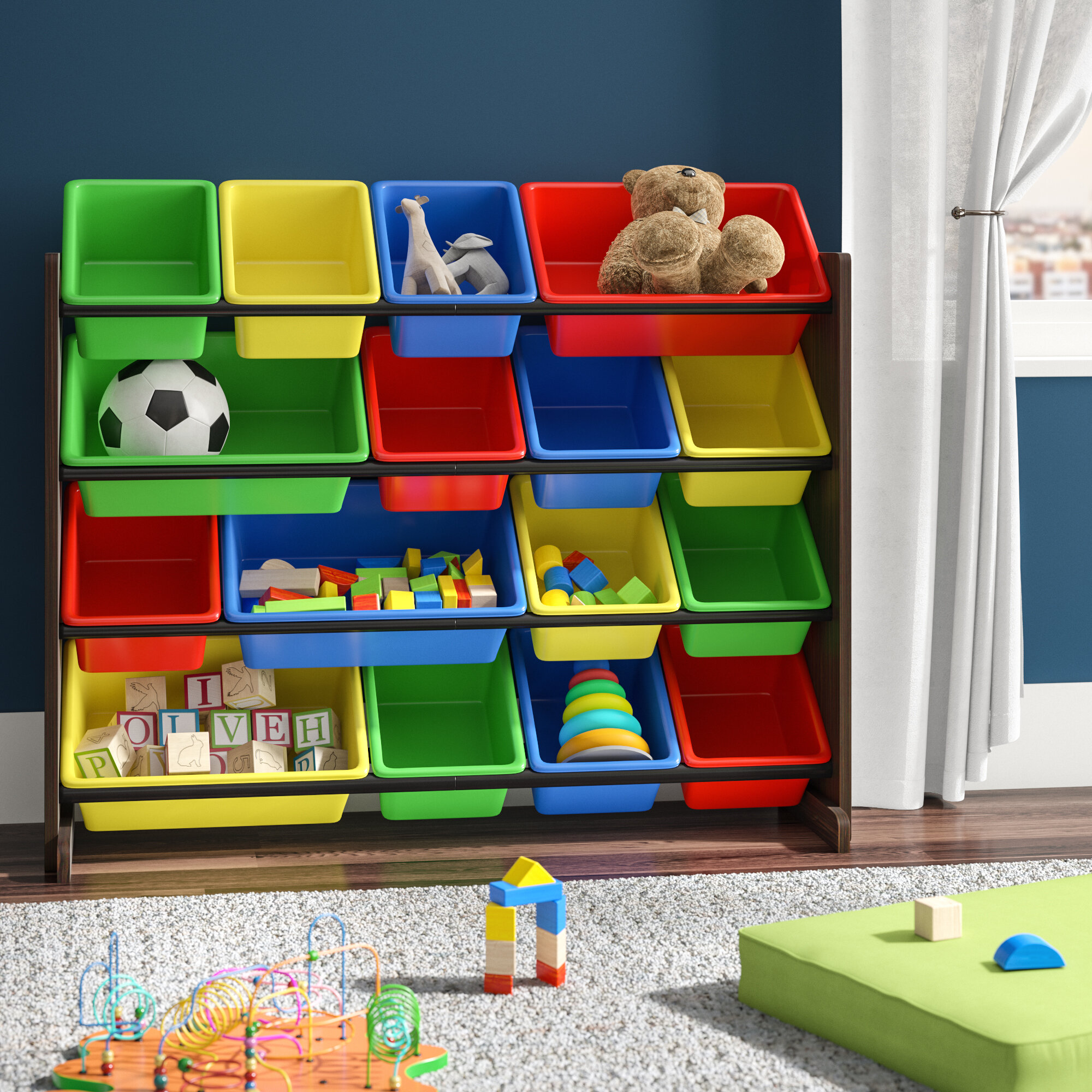 zoo toy organizer