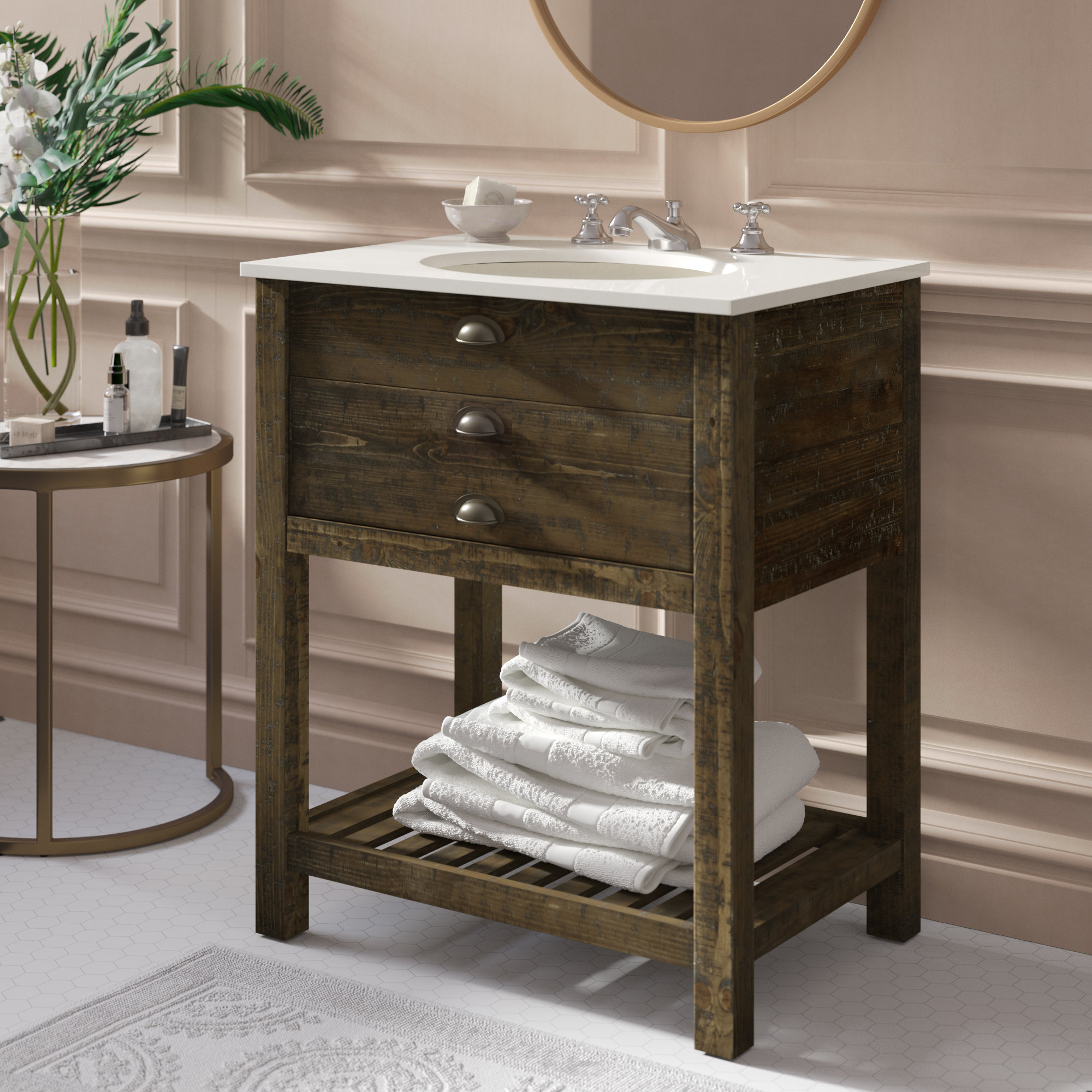 Mercer41 Ladwig 30 Single Bathroom Vanity Ebay
