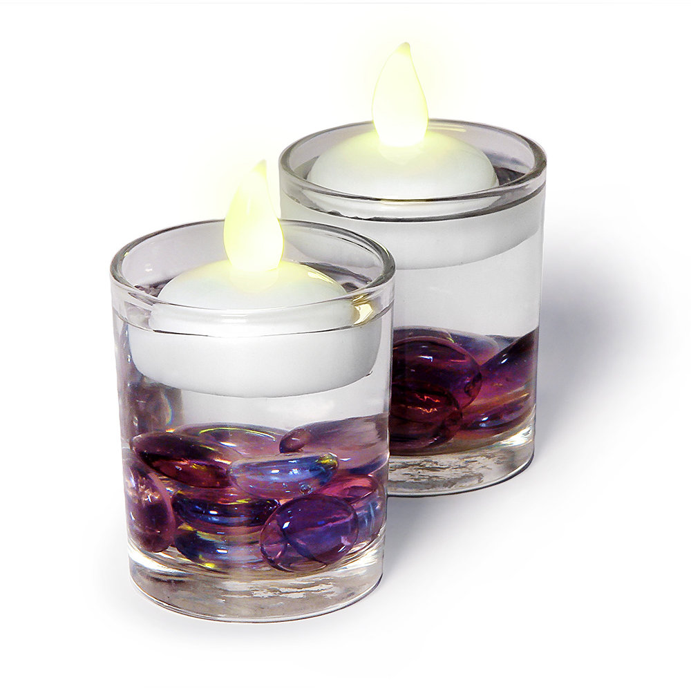 The Holiday Aisle Water Activated LED Float Tealight Candle Set of 2 eBay