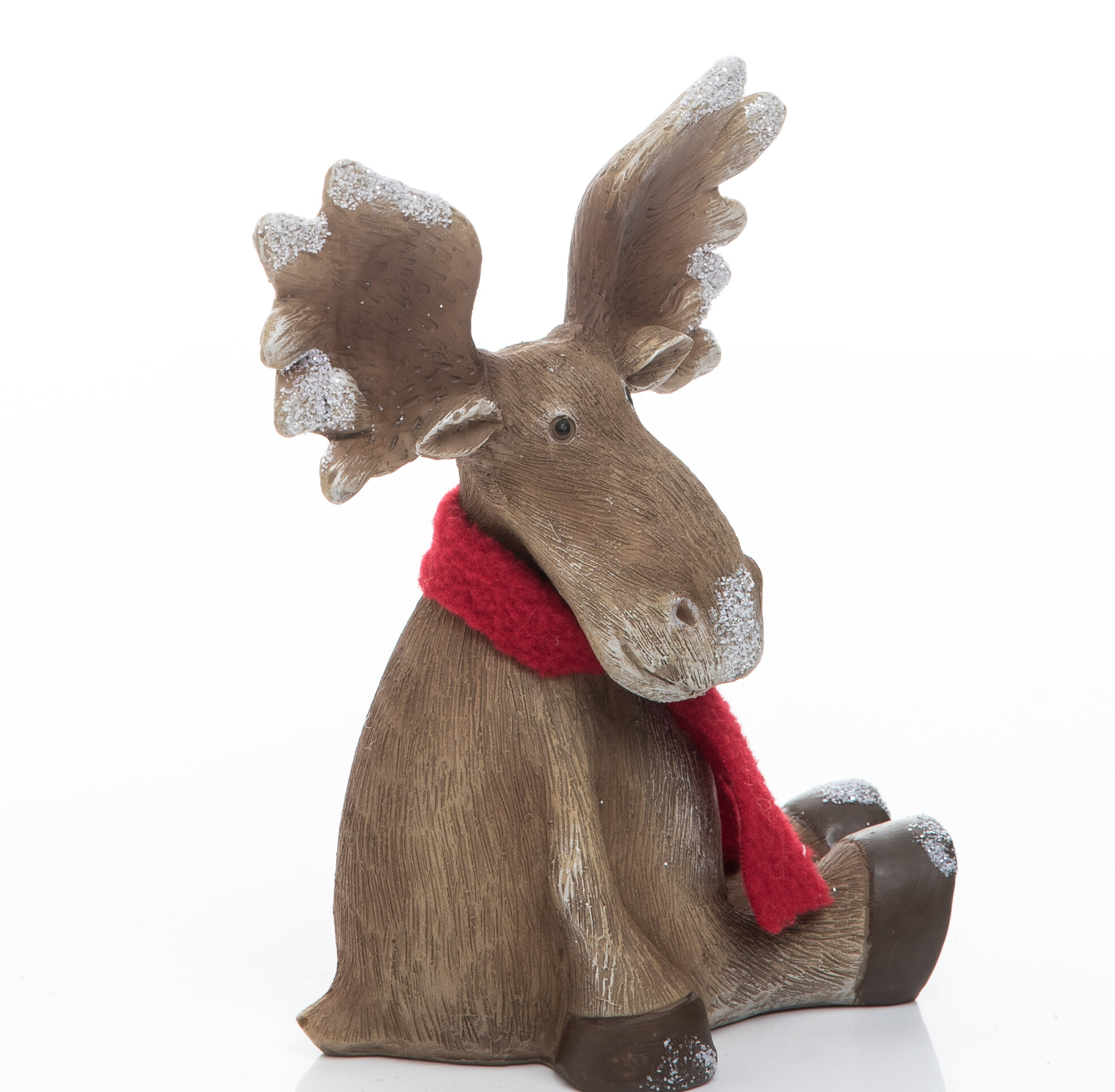 large stuffed christmas moose