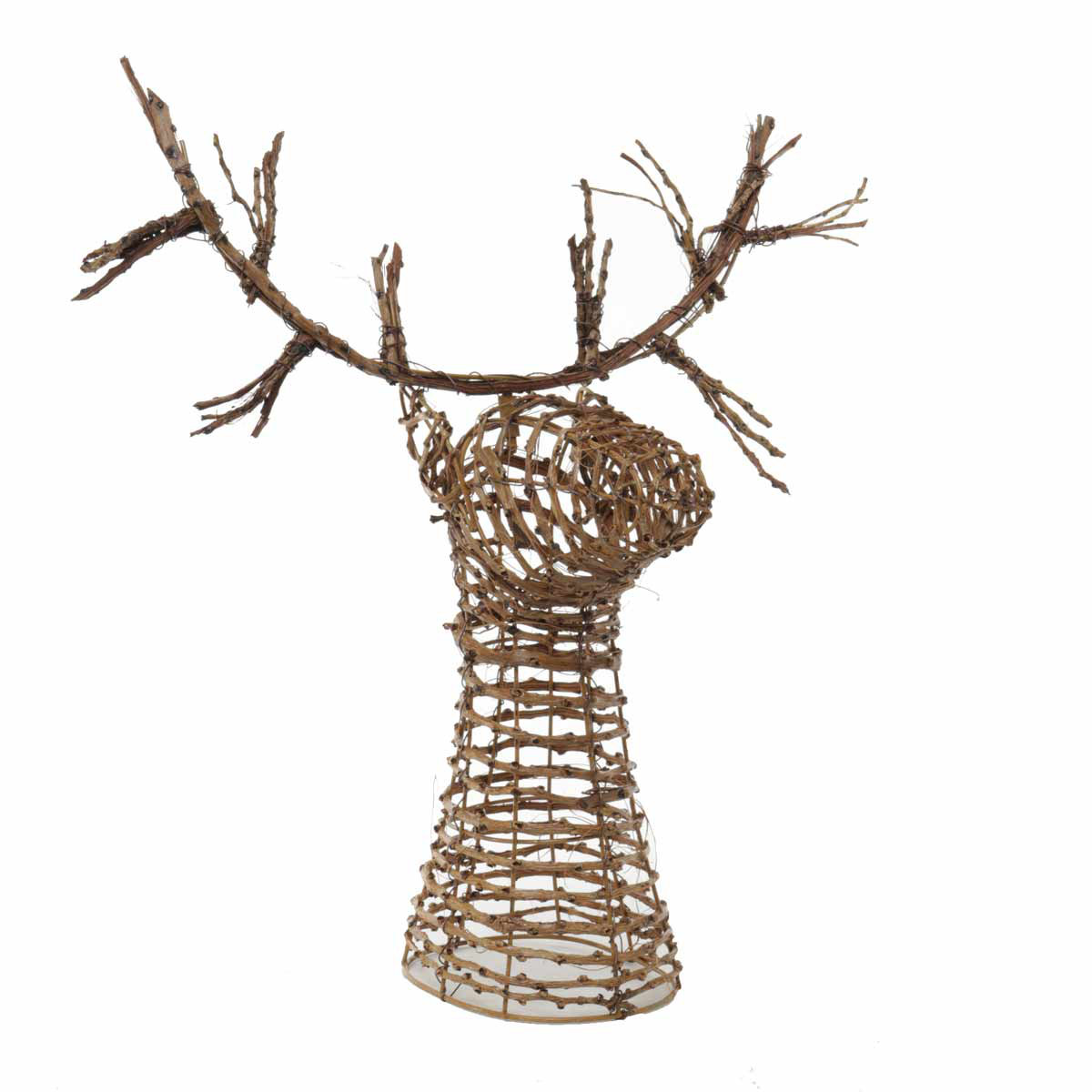 The Holiday Aisle Twig Deer Head Decorative Accent eBay