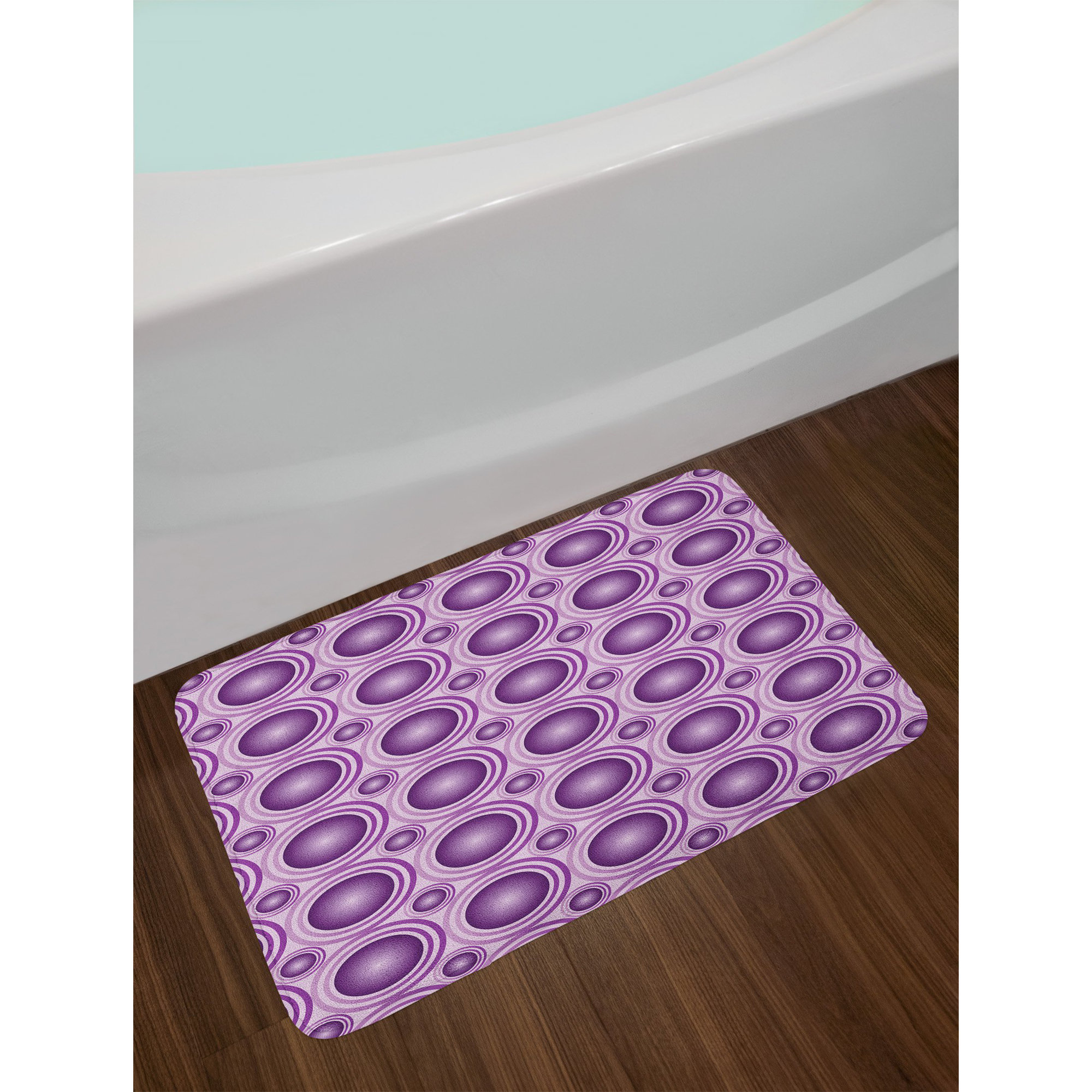 East Urban Home Mauve Gradient and Bath Rug 192464266310 eBay
