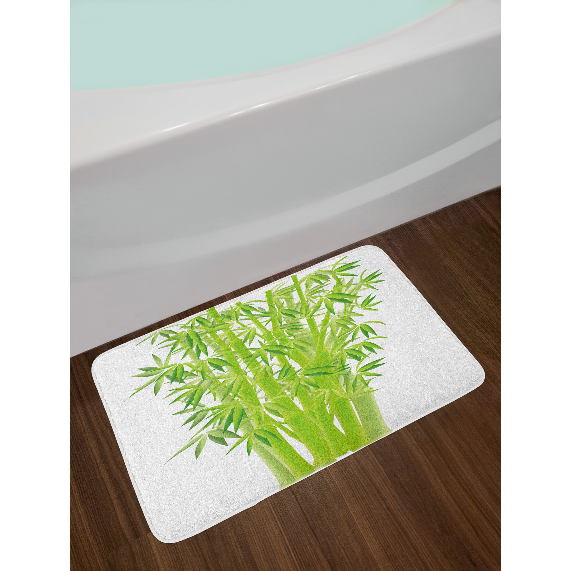 East Urban Home Bamboo Lime Green Exotic Bath Rug eBay