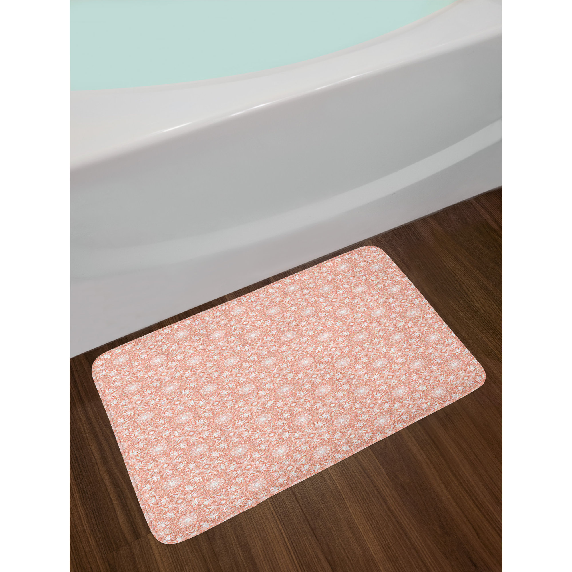 East Urban Home Artistic Coral Bath Rug eBay