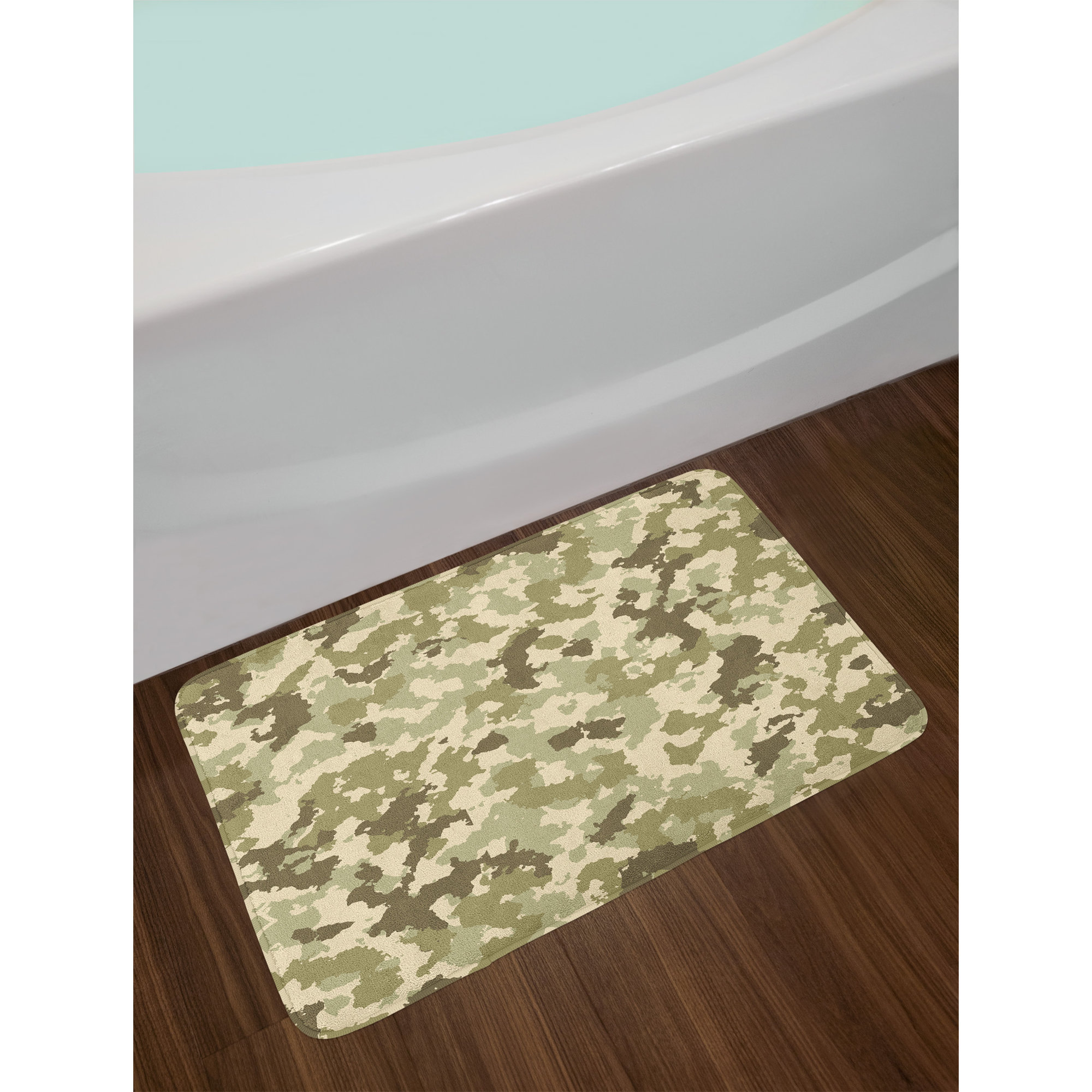East Urban Home Camo Bath Rug ETRM4629 eBay