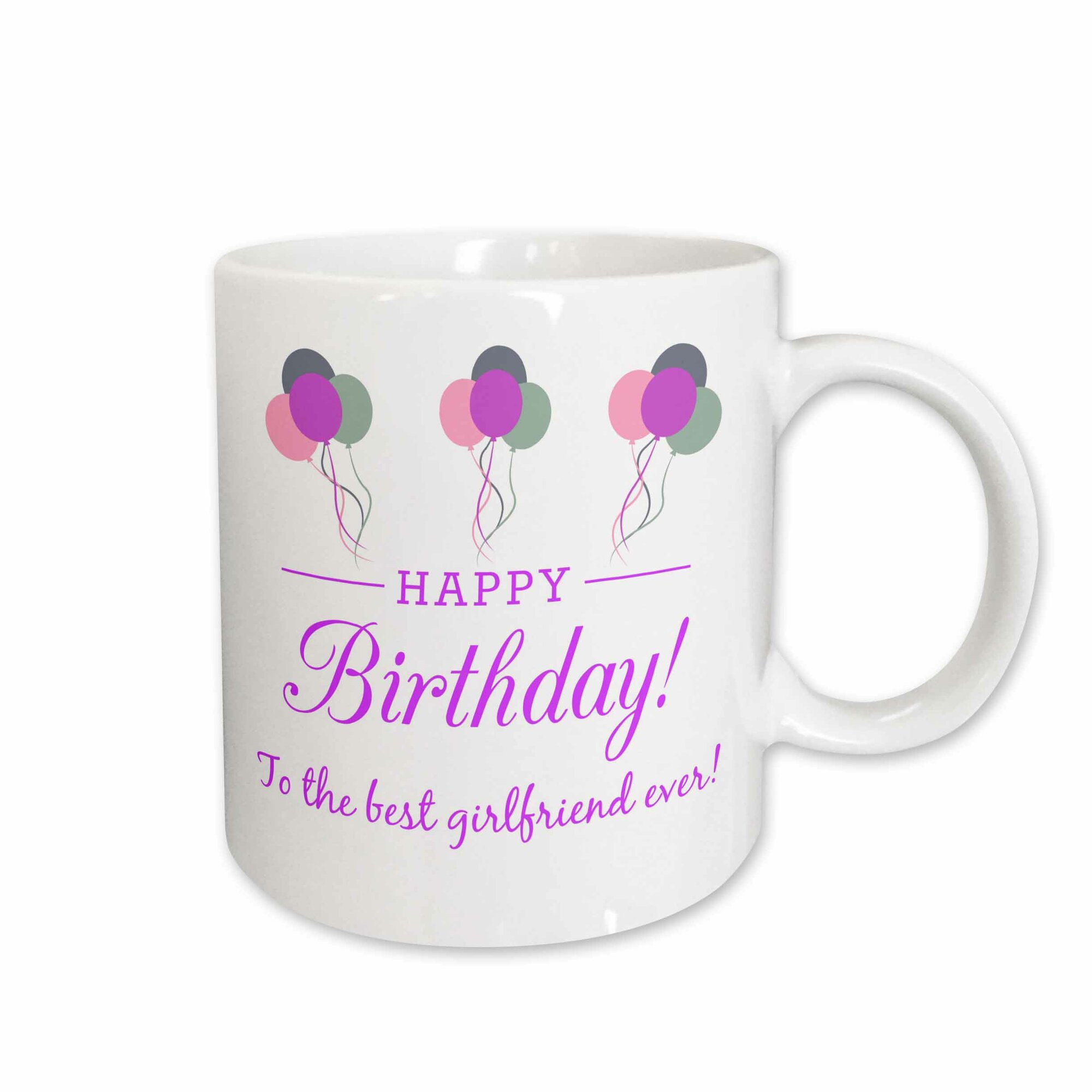 East Urban Home Happy Birthday Best Girlfriend Ever Coffee Mug