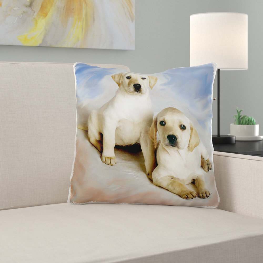 retriever pillow pet bed