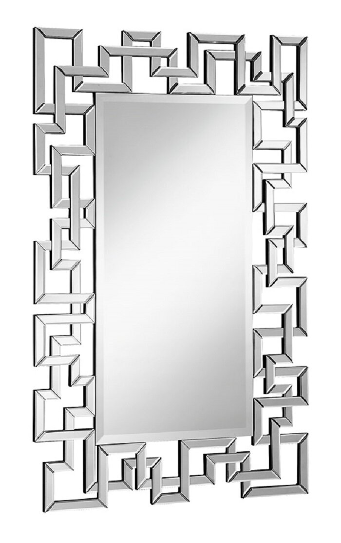 Latitude Run Rectangle Beveled Wall Mirror | eBay