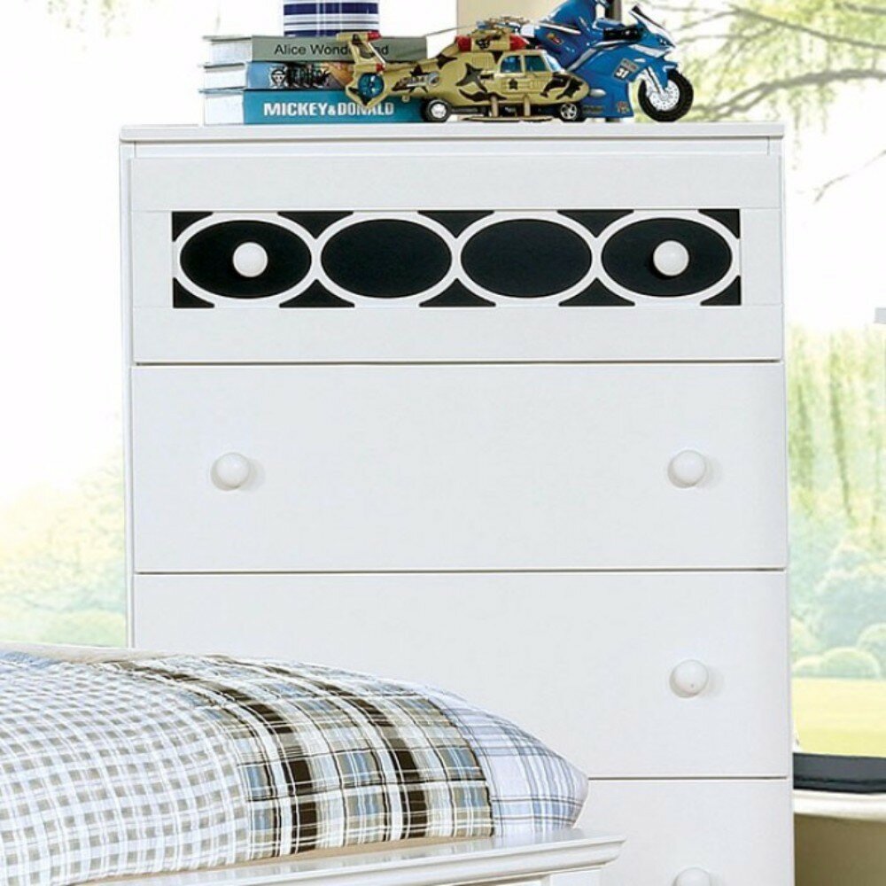 Latitude Run Khatate 4 Drawer Chest 192459626549 Ebay