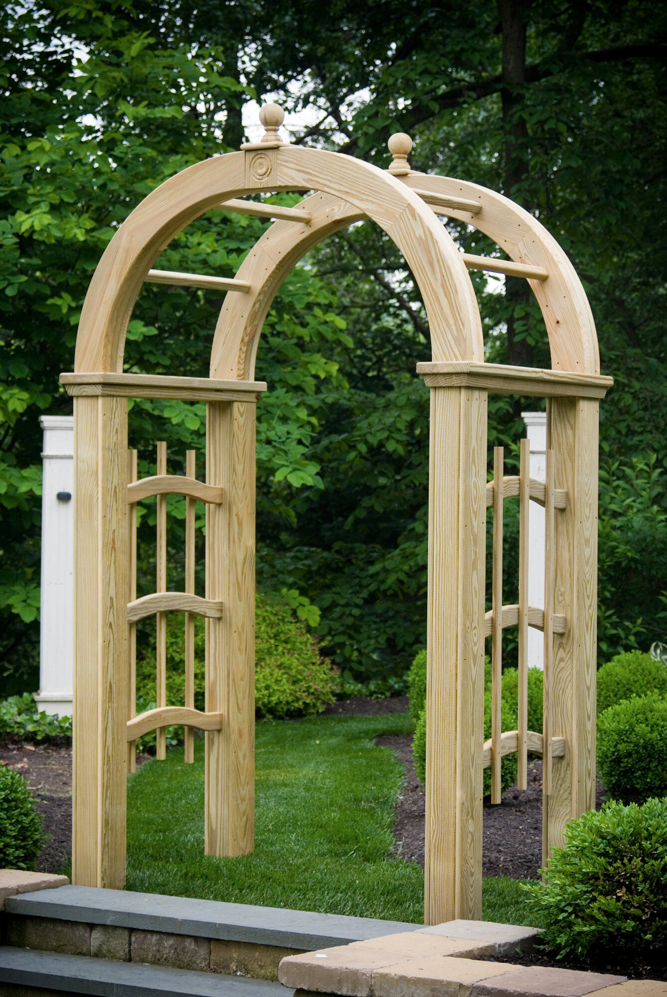 YardCraft Mt Vernon Wood Arbor eBay