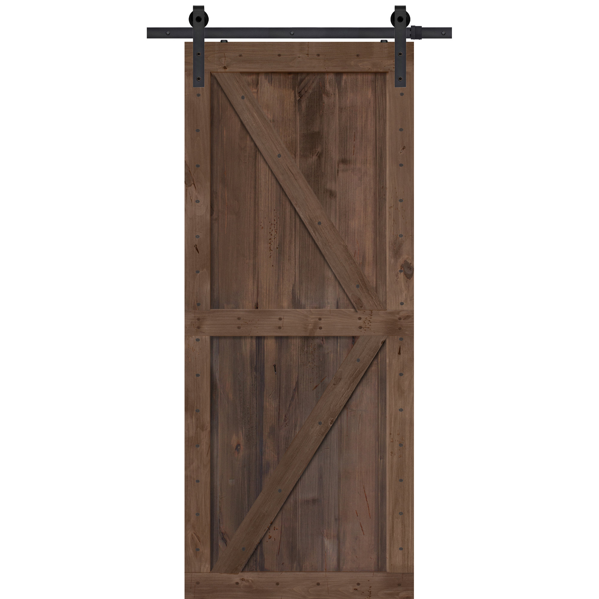 Double Z Solid Wood Panelled Alder Interior Barn Door 84 H X 36 W Details About Double Z Solid Wood Panelled Alder Interior Barn Door 84 H X 36 W Unfinished