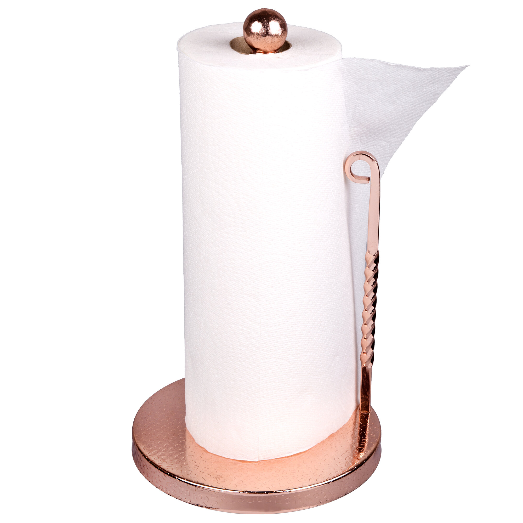 Fleur De Lis Living Copper Plated FreeStanding Paper