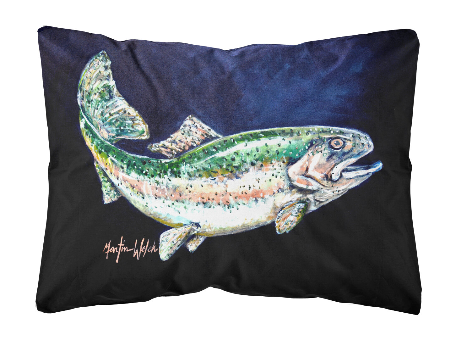 giant trout pillow