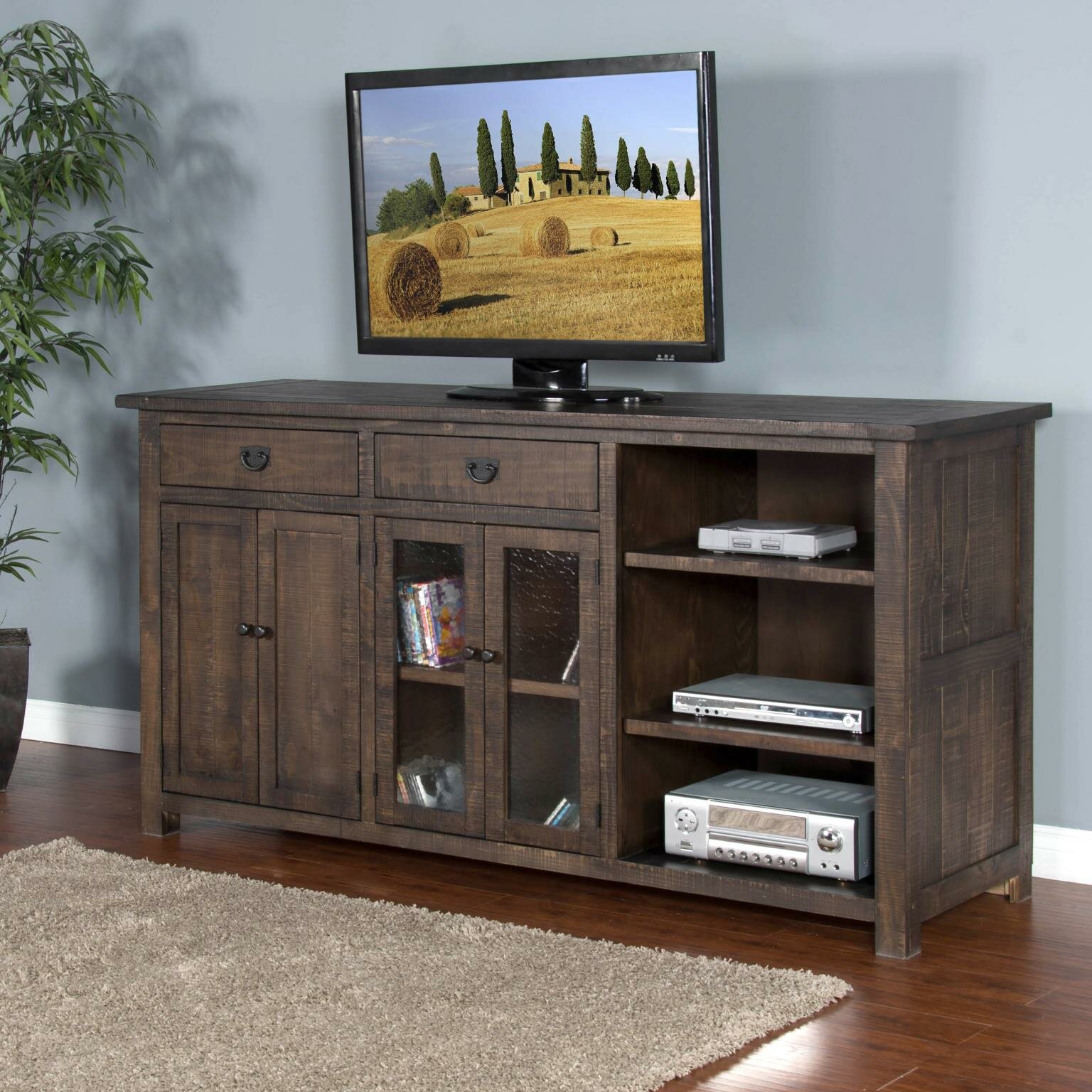 Gracie Oaks Tearra TV Stand for TVs up to 65" 190689723663 ...