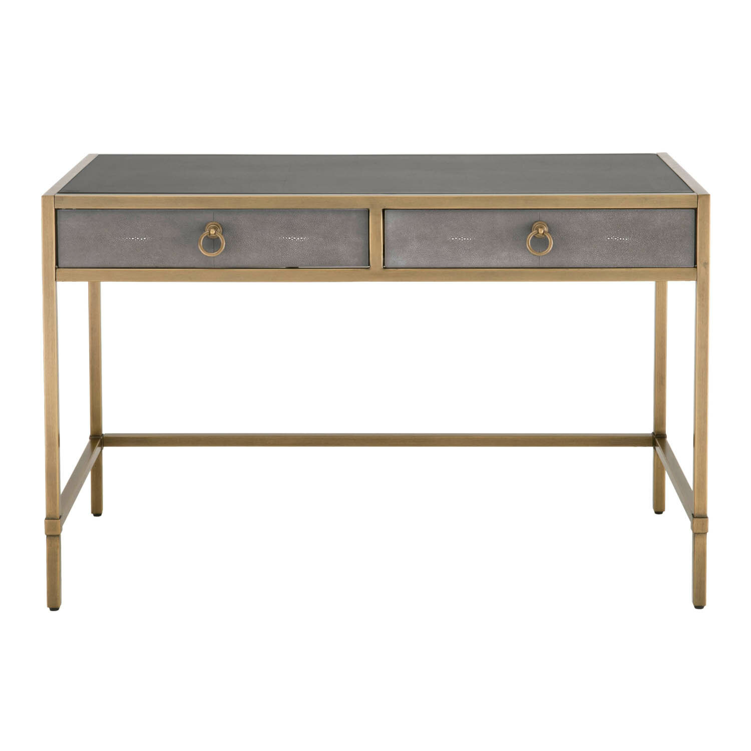 Gracie Oaks Ormside Shagreen Writing Desk Ebay