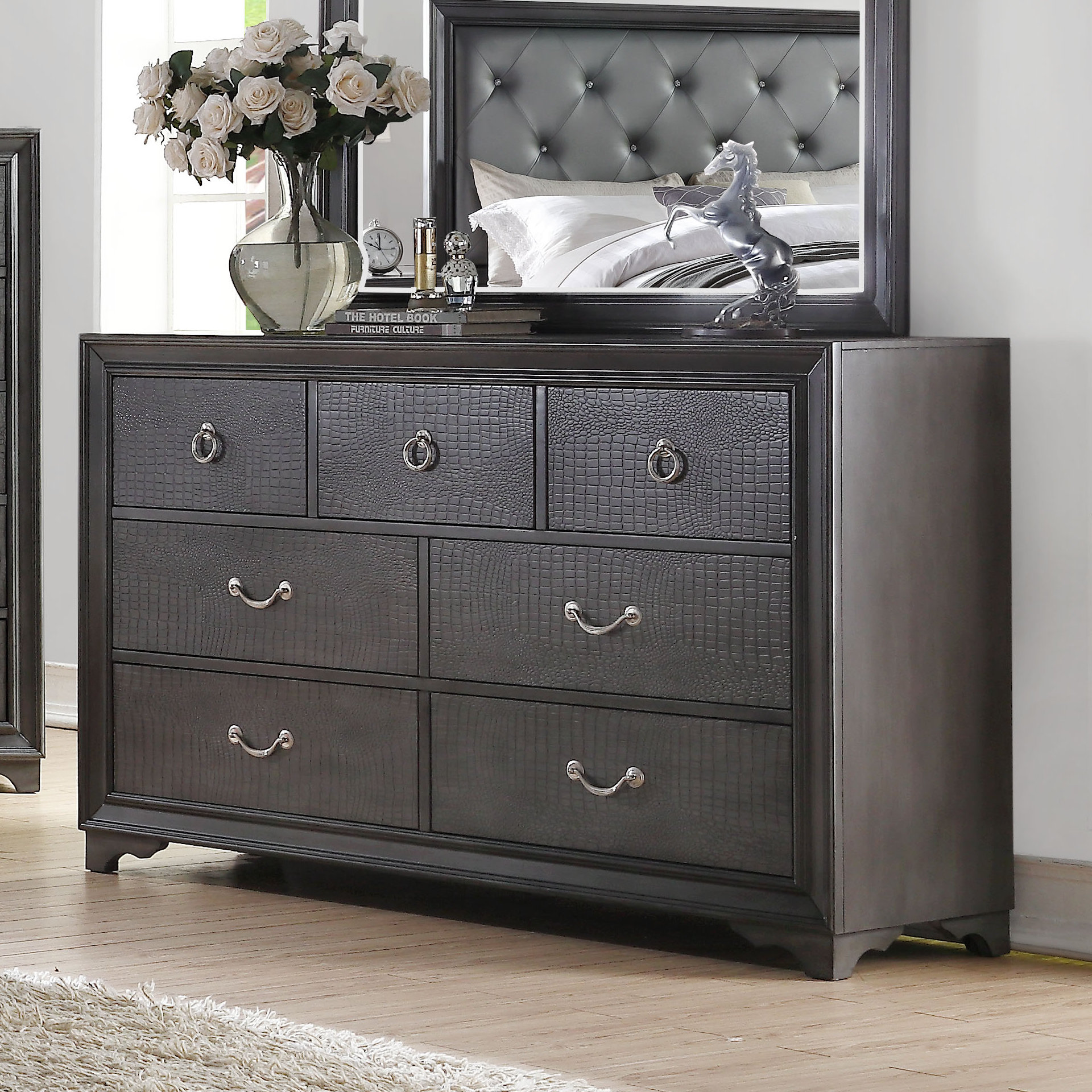 De S About Rosdorf Park Florine 7 Drawer Dresser De S About Rosdorf Park Florine 7 Drawer Dresser