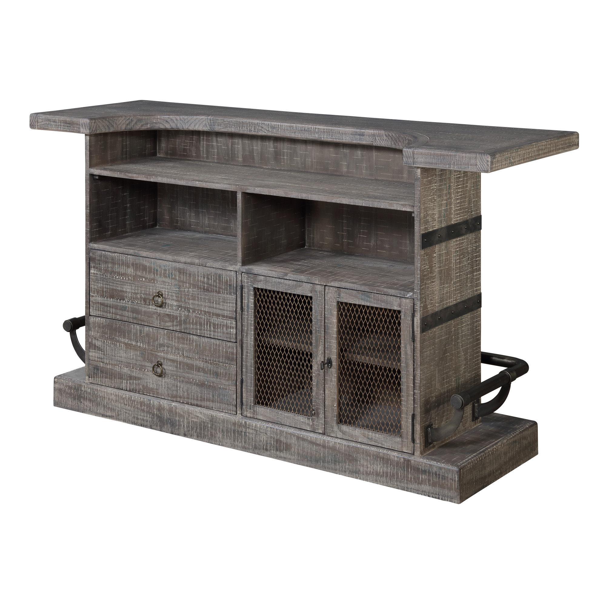 Williston Dasilva Bar with Wine Storage 193252887694 eBay