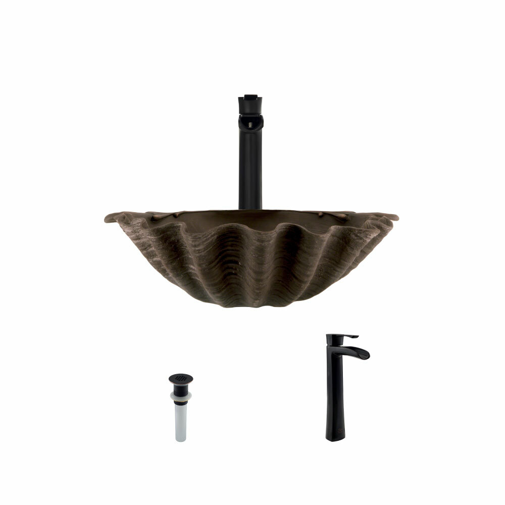 Details About Mr Direct Bronze Specialty Vessel Bathroom Sink With Faucet