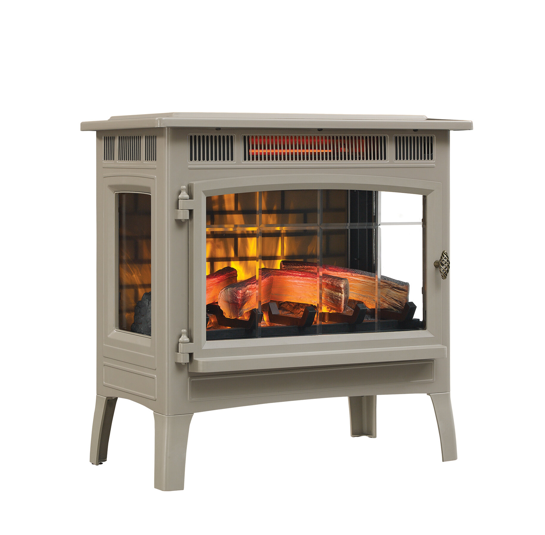duraflame electric fireplace 3d