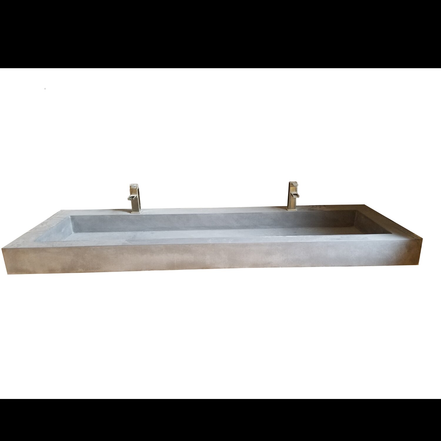 Details About Hyde Products Farmhouse Rectangular Trough Bathroom Sink Hyps1043