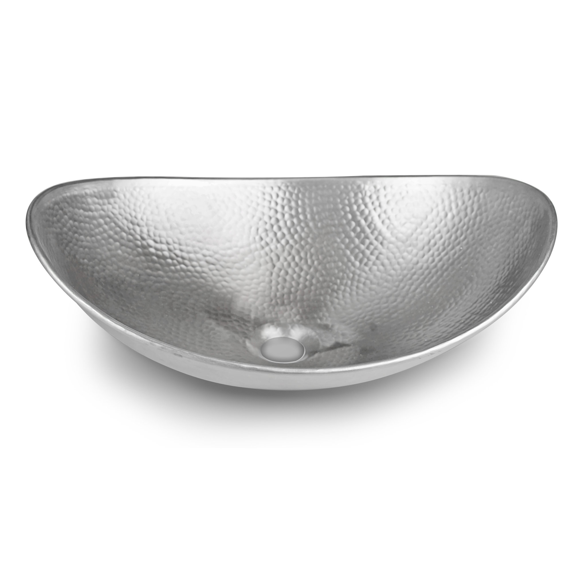 Monarch Abode Hand Hammered Metal Oval Vessel Bathroom Sink eBay