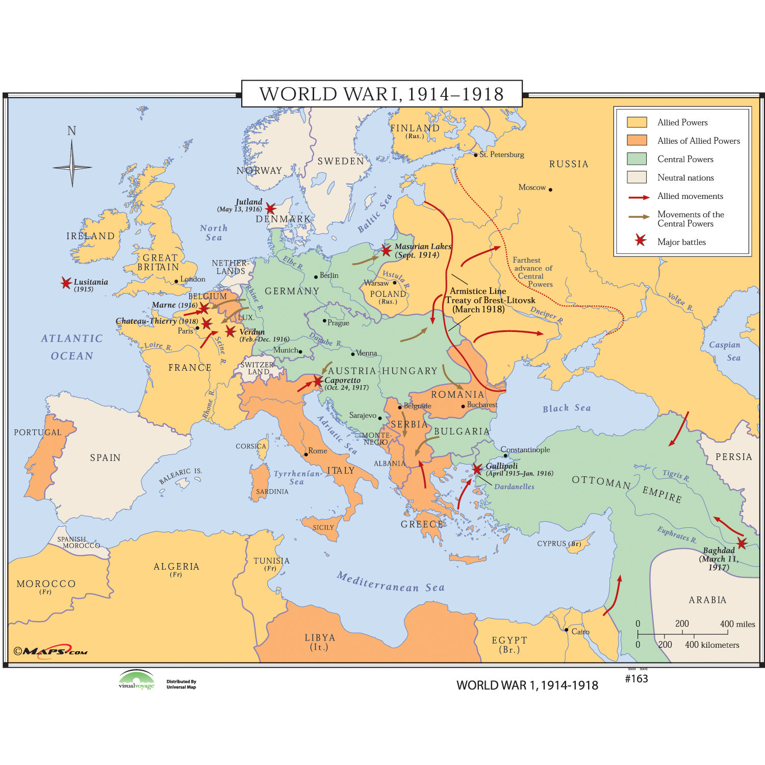 Africa Cold War Map One For All