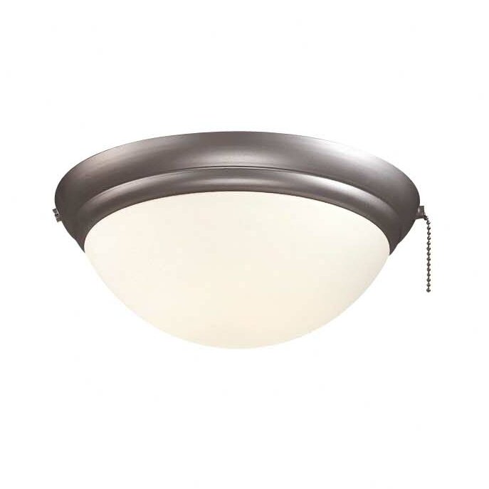 Details About Minka Aire Universal 1 Light Bowl Ceiling Fan Light Kit