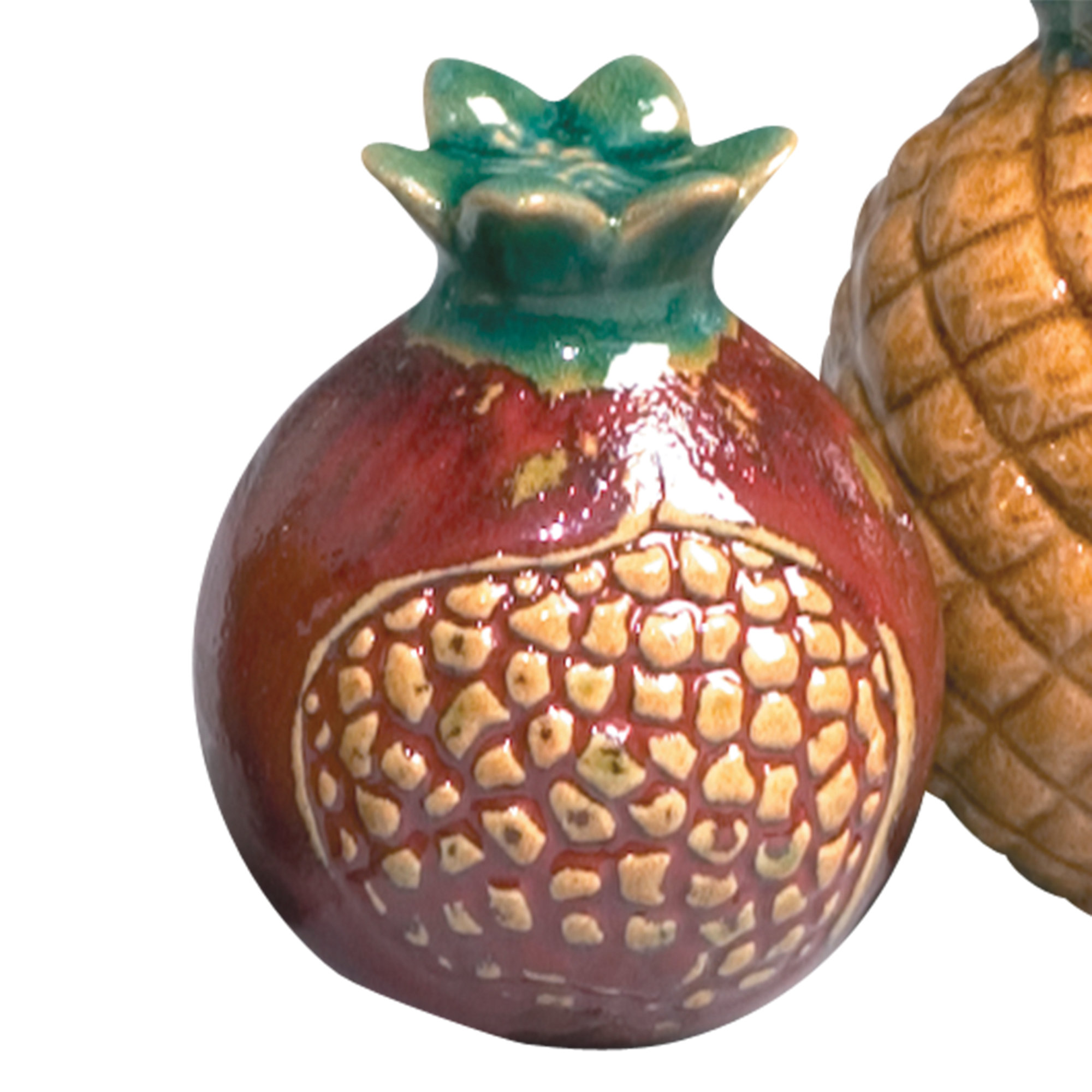Emissary Home and Garden Decorative Pomegranate Set of 6 | eBay
