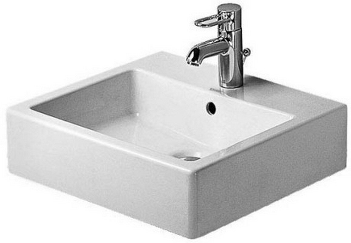rectangular vessel bathroom sink duravit