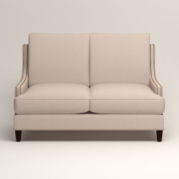 Birch Lane Larson Nailhead Trim Loveseat & Reviews Birch Lane
