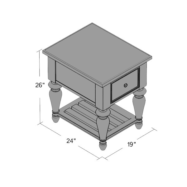 Birch Lane Spencer Side Table & Reviews Birch Lane