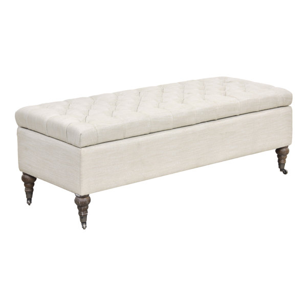 Serena Tufted Storage Bench & Reviews Joss & Main