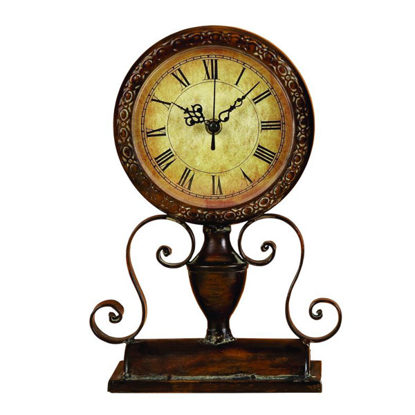 Tucket Round Table Clock Joss Main Tucket Round Table Clock