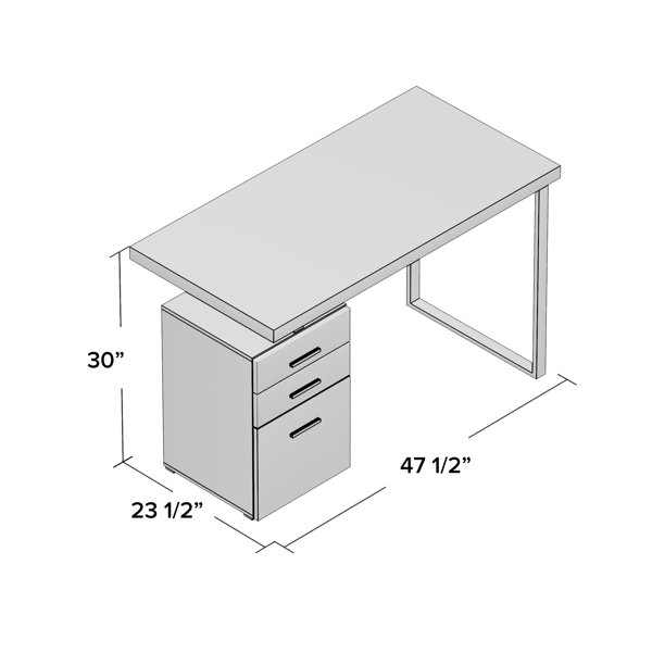 Edgar Computer Desk & Reviews Joss & Main