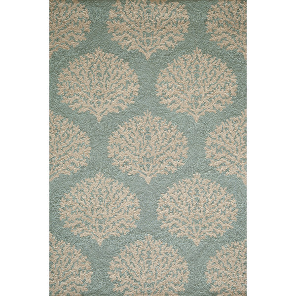 Holden Blue HandHooked Area Rug & Reviews Joss & Main