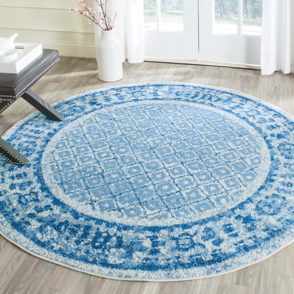 silver blue rug