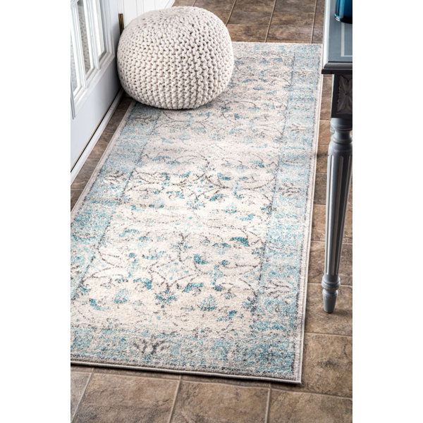 Kari Aqua Area Rug & Reviews Joss & Main