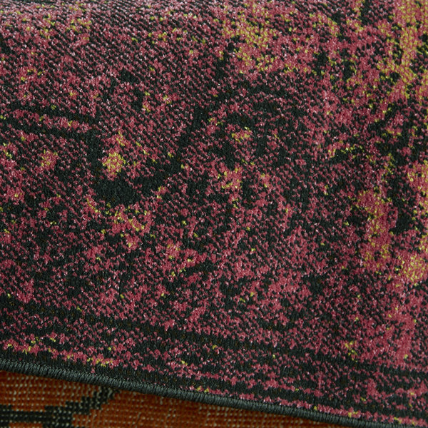 Bartow Pink/Yellow Area Rug & Reviews Joss & Main