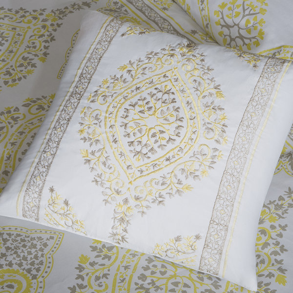 6 Piece Tyler Cotton Duvet Cover Set Reviews Joss Main Madison Park 6 Piece Tyler Cotton Duvet Cover Set