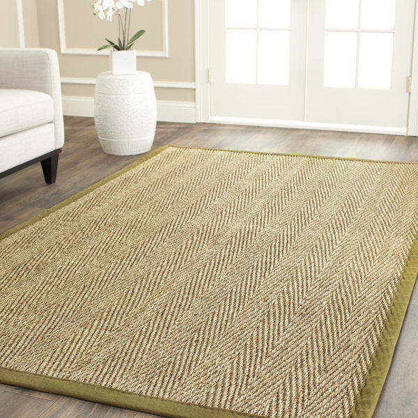 Arlington Natural/Light Olive Area Rug & Reviews Joss & Main