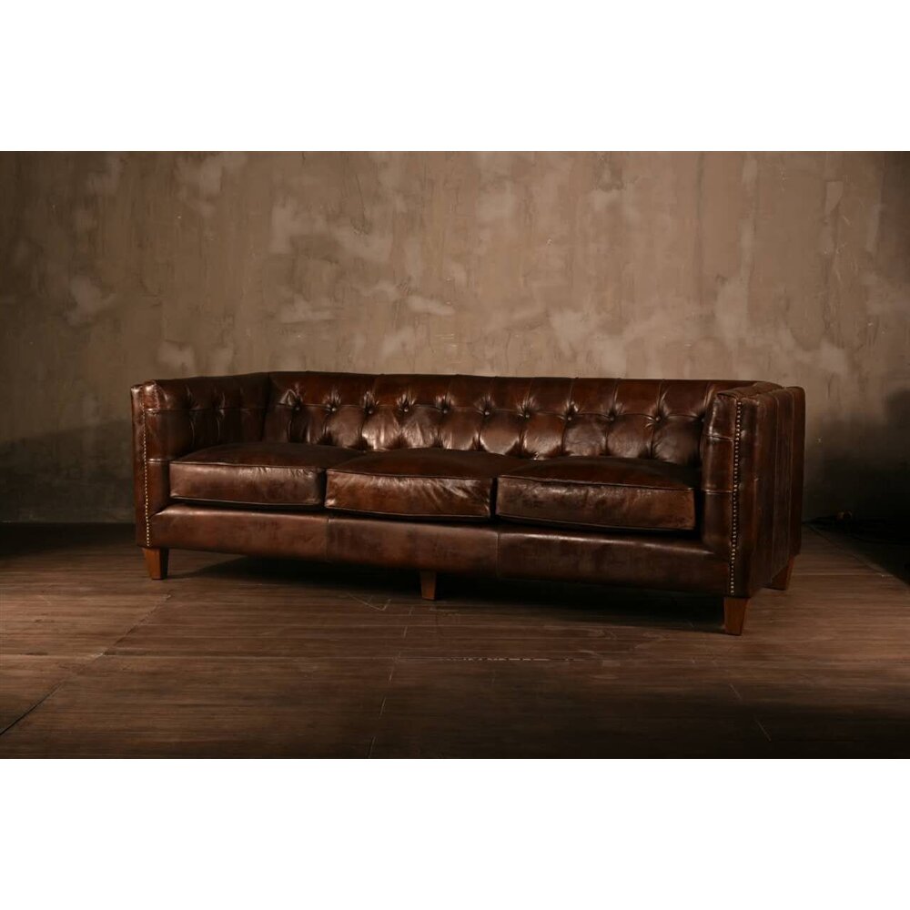 Chesterfield Leather Sofa Roselawnlutheran