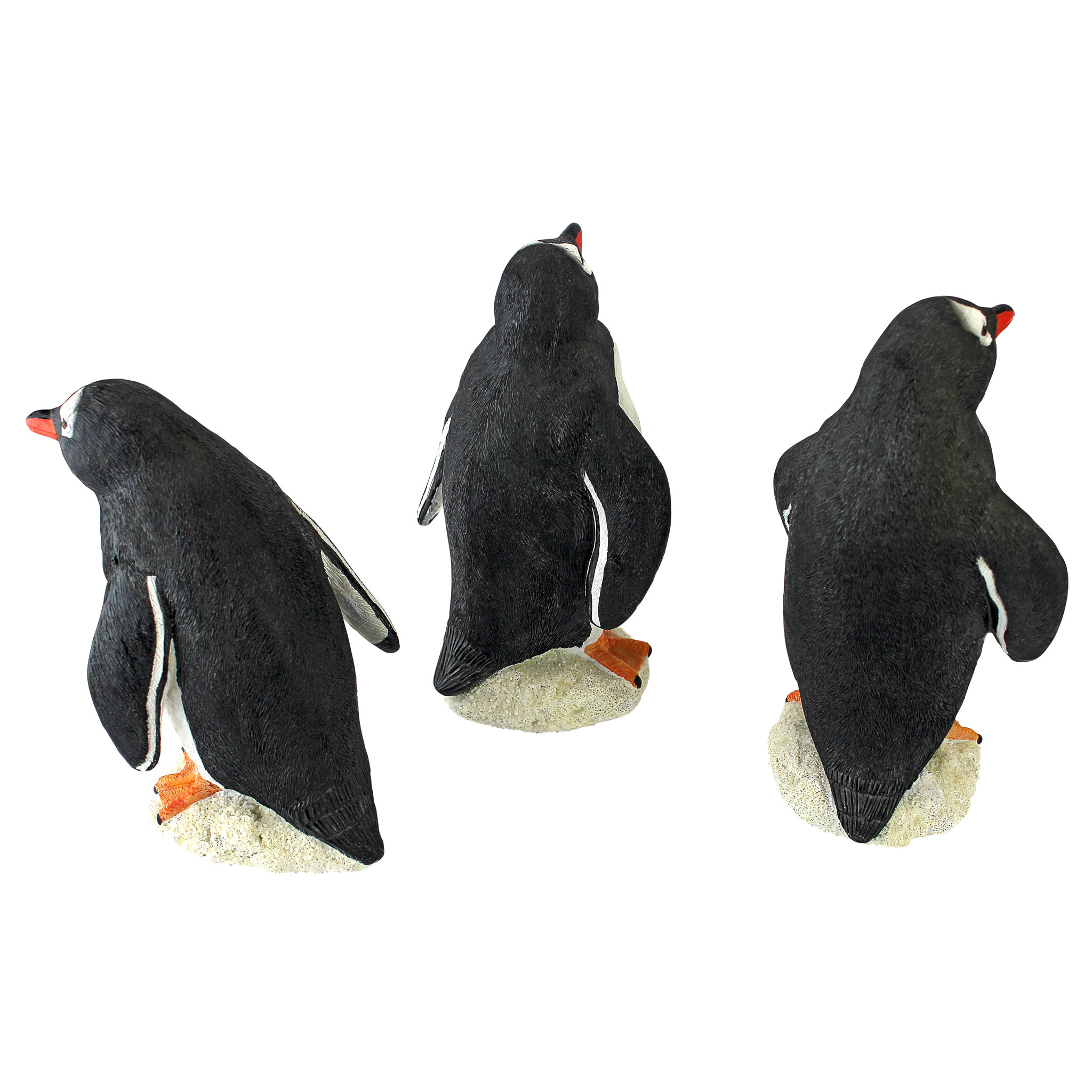 Design Toscano Baby Penguin Triplet Statues | Wayfair