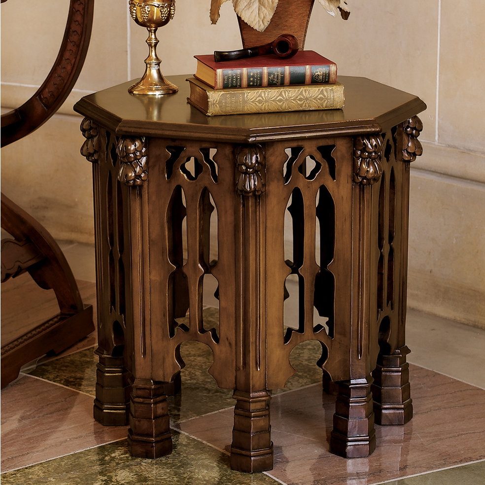 Design Toscano Gothic Revival End Table Wayfair