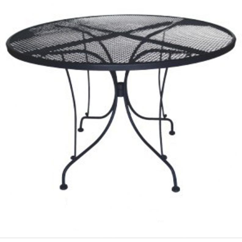 Dc America Charleston Round Wrought Iron Table Reviews Wayfair Dc America Charleston Round Wrought Iron Table