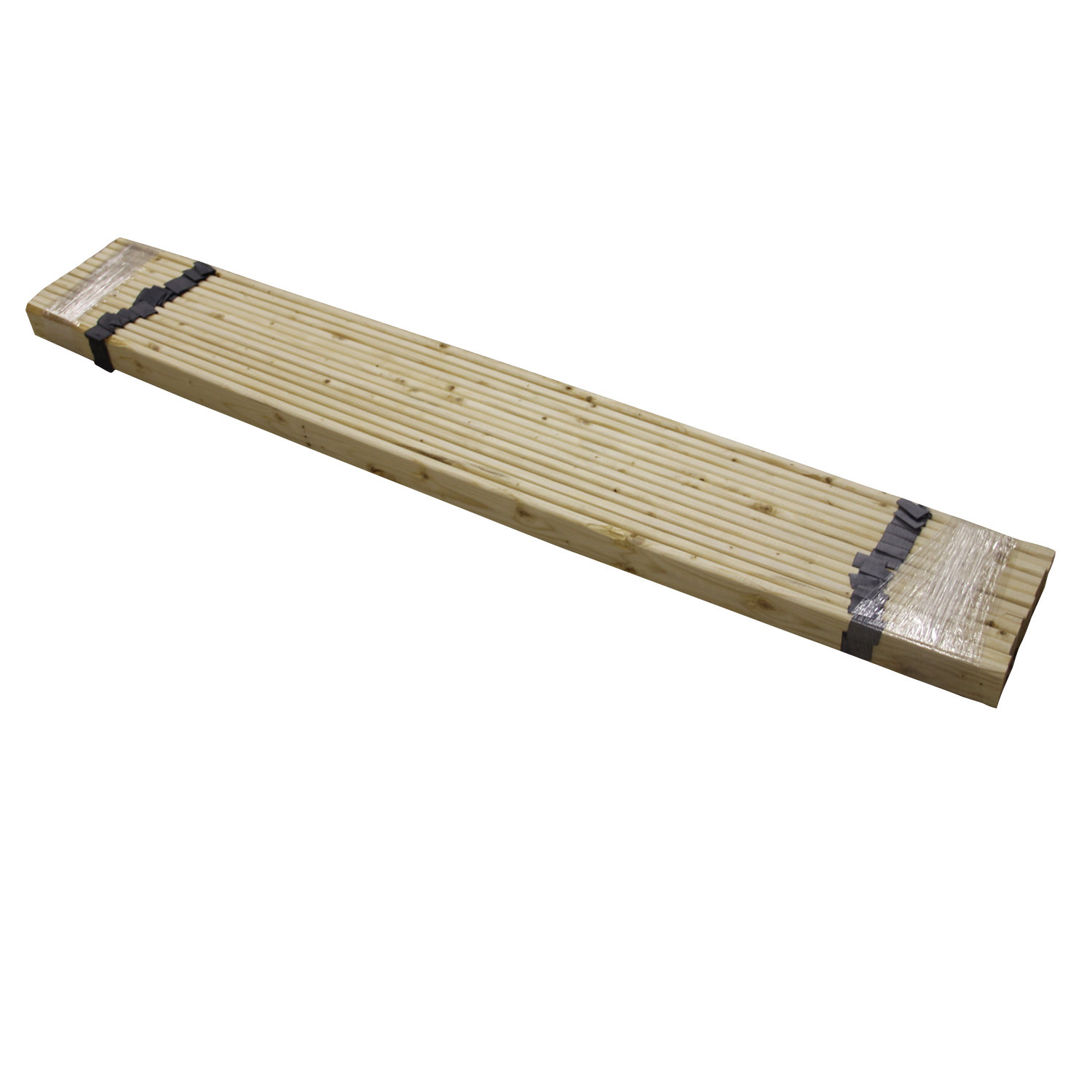 Classic Brands Attached Solid Wood Bed Support Slats - Bunkie Board