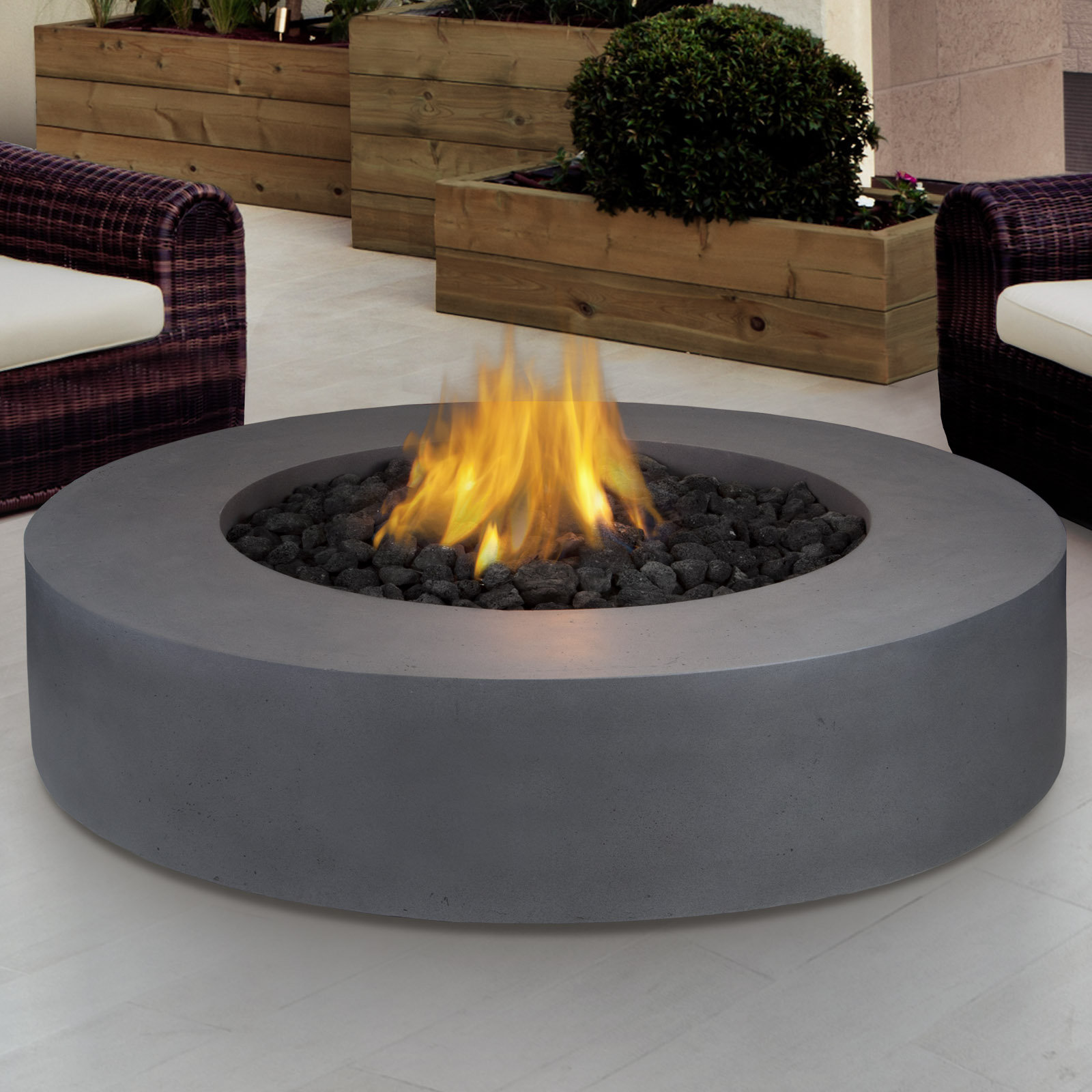 ove propane fire pit table costco