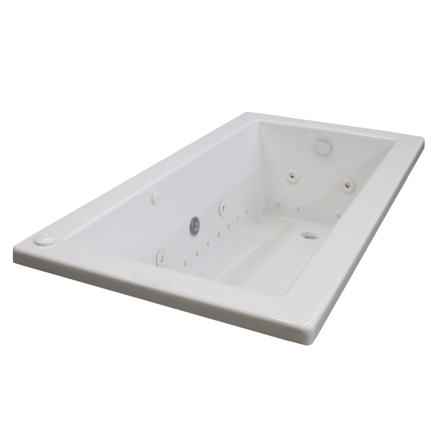 Spa Escapes Guadalupe 66 X 32 Rectangular Air Whirlpool Jetted Spa Escapes Guadalupe 66 Quot X 32 Rectangular Air Whirlpool Jetted Bathtub With
